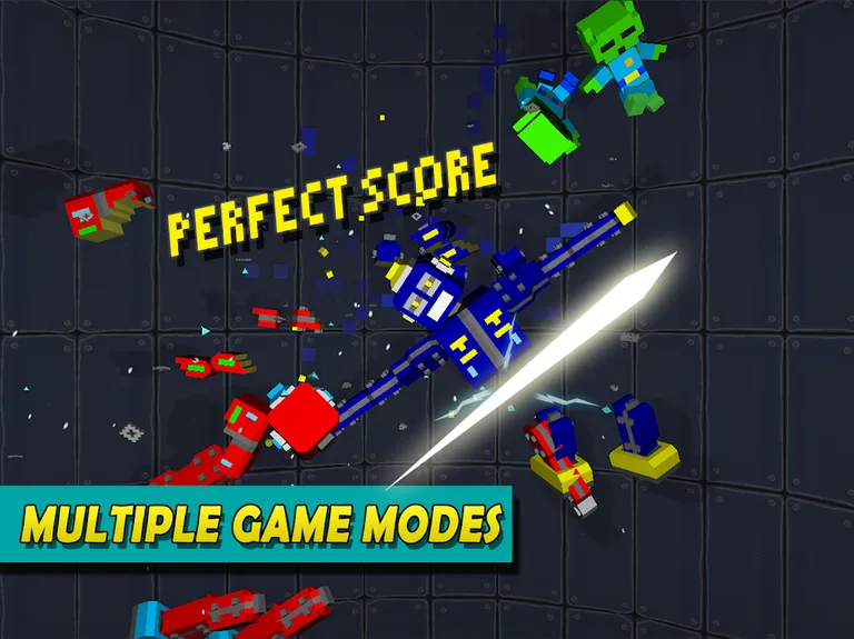 Robot Slicer Ninja Craft screenshot 5