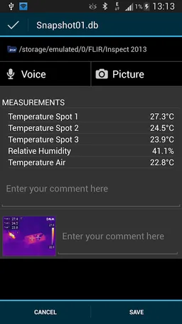 FLIR Tools Mobile screenshot 4