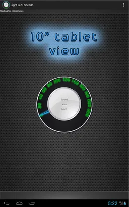 Light GPS Speedometer: kphmph screenshot 1