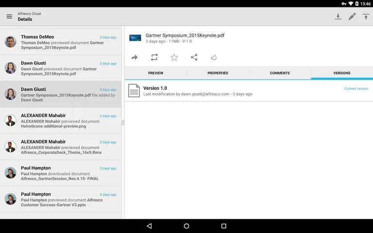 Alfresco Content Services screenshot 17