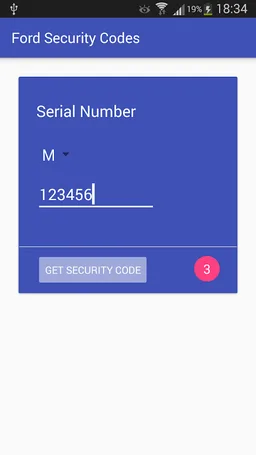 Ford Radio Codes screenshot 1