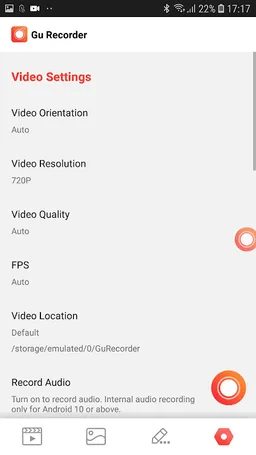 Screen Recorder GU Recorder screenshot 2