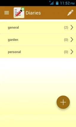 Notes Reminder Diary screenshot 1