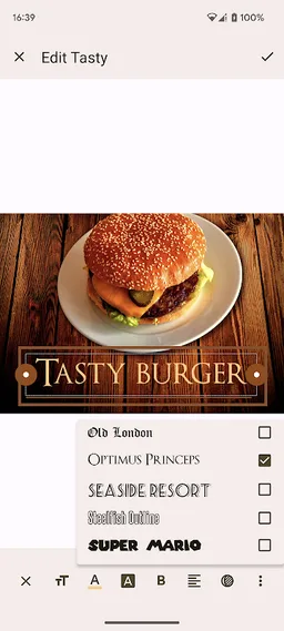Oojao multi layer photo editor screenshot 7