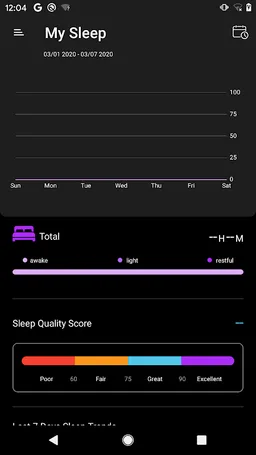 Q7 Wearables screenshot 1