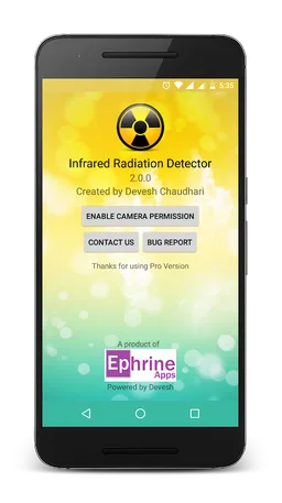 Infrared Radiation Detector screenshot 5