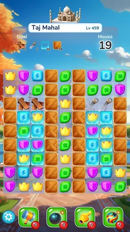 Monument Master: Match 3 Games screenshot 1