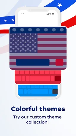 American Keyboard - USA Themes screenshot 4