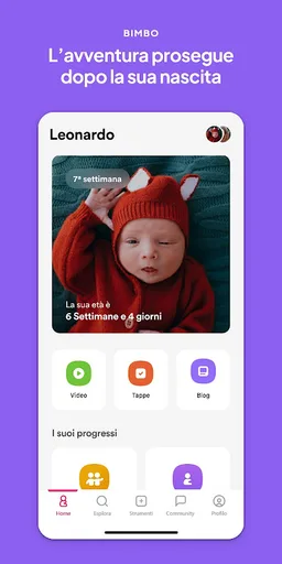 iMamma • Gravidanza e Bambino screenshot 2