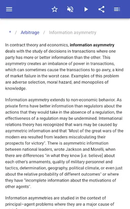 Economic terms screenshot 1