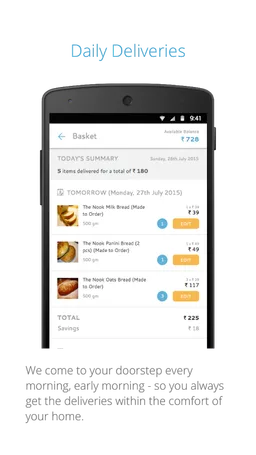 MilkBasket screenshot 2