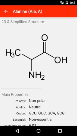 Amino Acid Guide screenshot 8