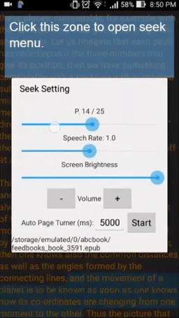 eBook Speaker (eBook reader) screenshot 8