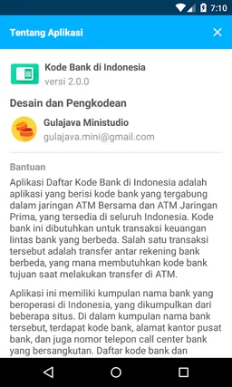 Kode Bank di Indonesia screenshot 2