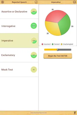 Grammar : Reported Speech Lite screenshot 7