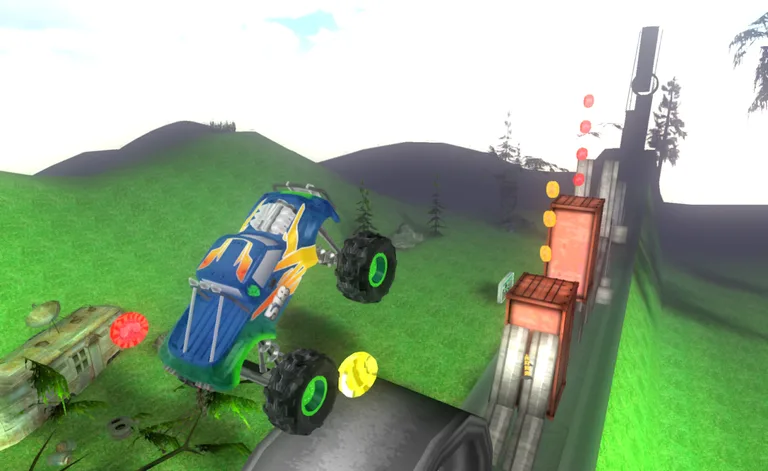 Big Monster Truck Racing 3D screenshot 6