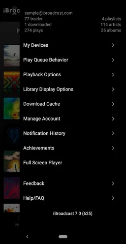 iBroadcast screenshot 4