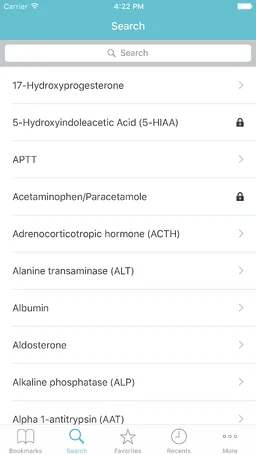 Medical Lab Tests screenshot 4