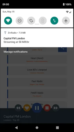 Zin Radio screenshot 2