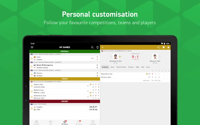 FlashScore UK screenshot 11