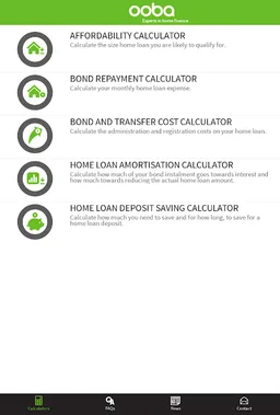 ooba Home Loans Calculators screenshot 3
