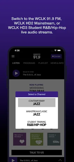 Jazz 91.9 WCLK screenshot 10