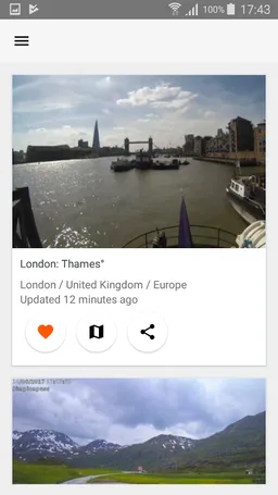 Webcams worldwide screenshot 2