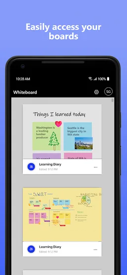 Microsoft Whiteboard screenshot 6
