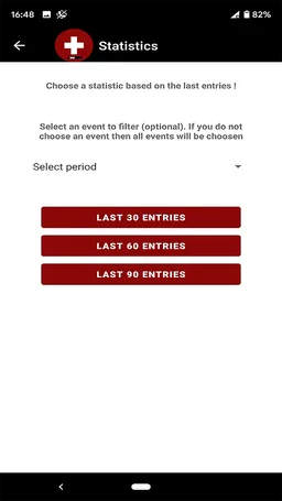 Blood sugar diary App screenshot 6