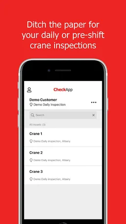 Konecranes CheckApp screenshot 2