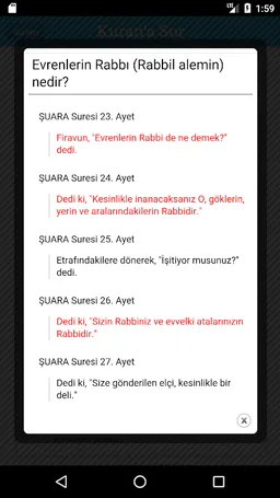 Kuran'a Sor screenshot 8