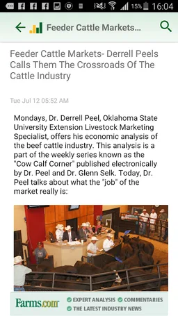 Farms.com Markets & News screenshot 2