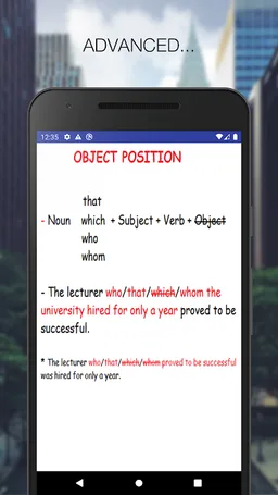 Adjective Clauses screenshot 3