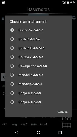 Basichords screenshot 3