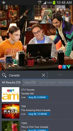 Bell TV screenshot 11