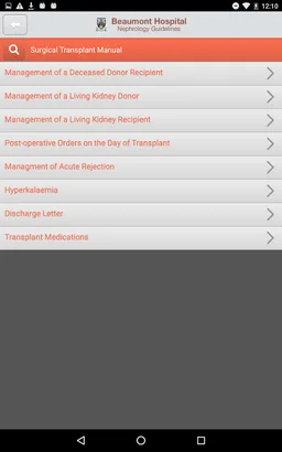 Kidney Handbook screenshot 4