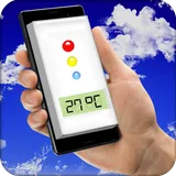 Electronic thermometer icon