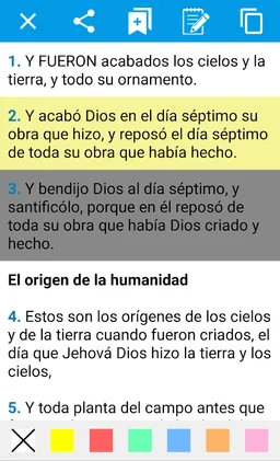Santa Biblia screenshot 1