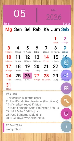 Kalender Jawa screenshot 8