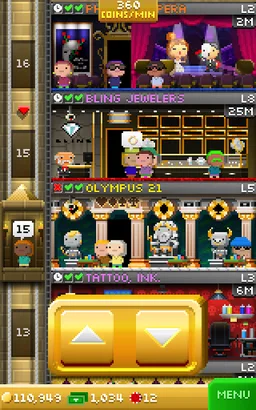 Tiny Tower Vegas screenshot 13