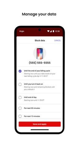 Virgin Plus My Account screenshot 5