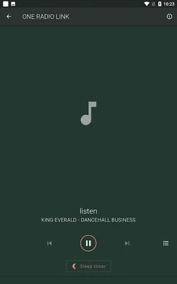 Reggae Online Radio screenshot 1