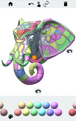 3D Adult Coloring Book screenshot 4