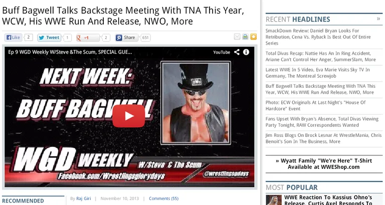 Wrestling News screenshot 4