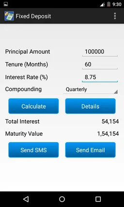 Financial Calculator screenshot 1