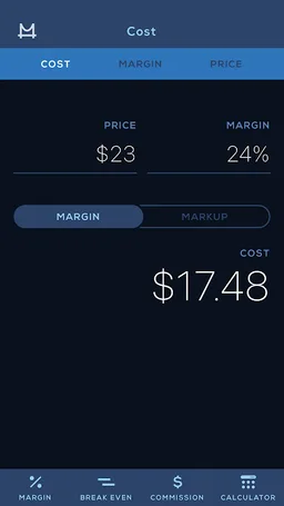 Marcus Lemonis Margin Calculator screenshot 7