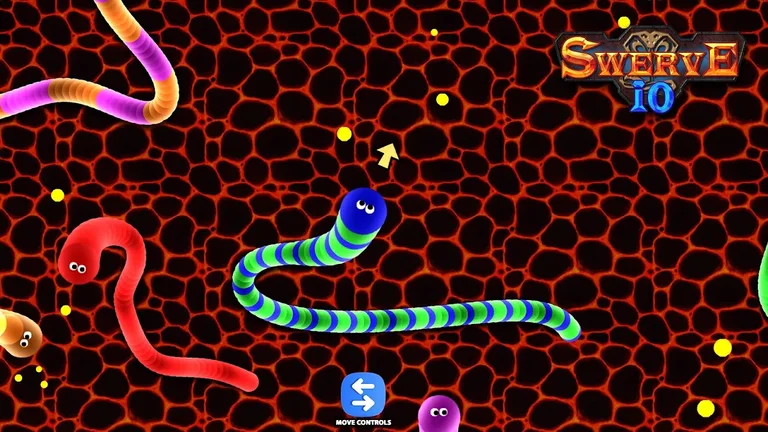 Swerve.io - Worm Games screenshot 1
