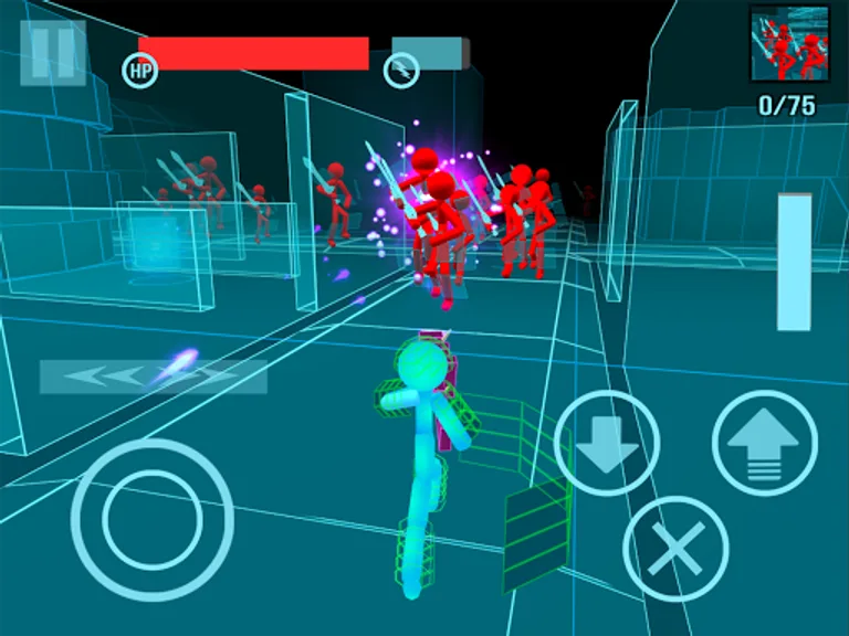 Stickman Neon Gun Warriors screenshot 4