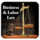 Business and labor law. icon