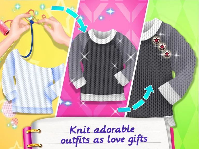 Secret Love Diary! Story Games screenshot 1